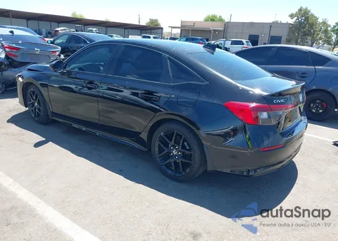 2023 Honda Civic Sport z USA, uszkodzony, nr VIN 2HGFE2F53PH533512